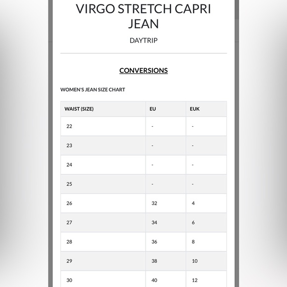 Buckle Capris Stretch Jean - Picture 5 of 5